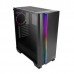 ANTEC NX500 ARGB (E-ATX) MID TOWER CABINET WITH TEMPERED GLASS SIDE PANEL (BLACK)